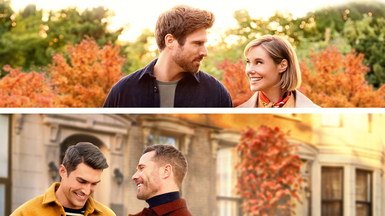 Quatre cœurs en automne
