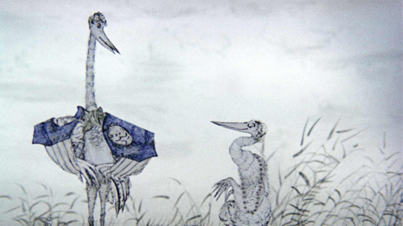 Le Héron et la Cigogne