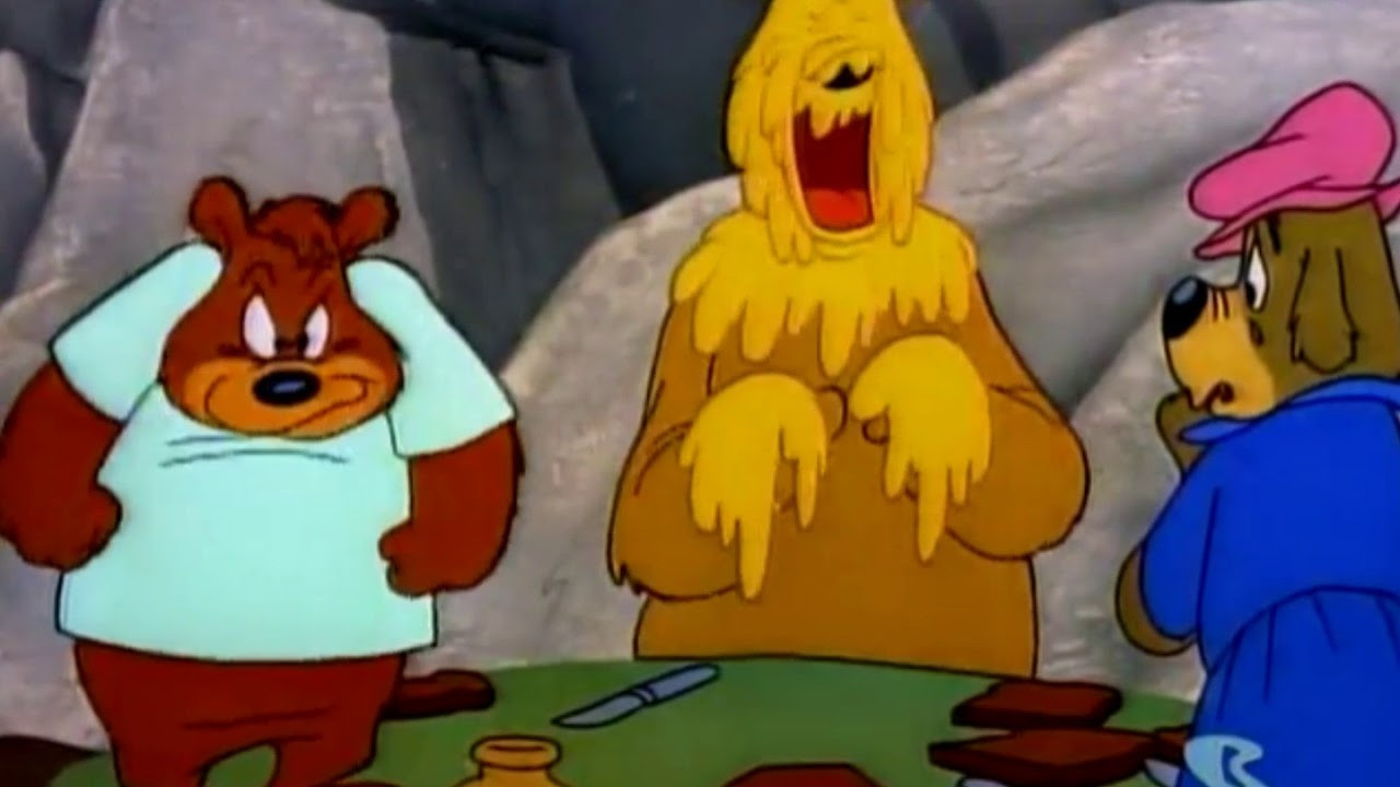 L'Ours brun piqué au vif