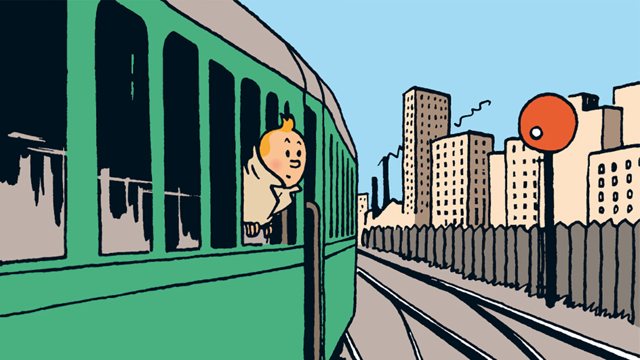 Tintin in America