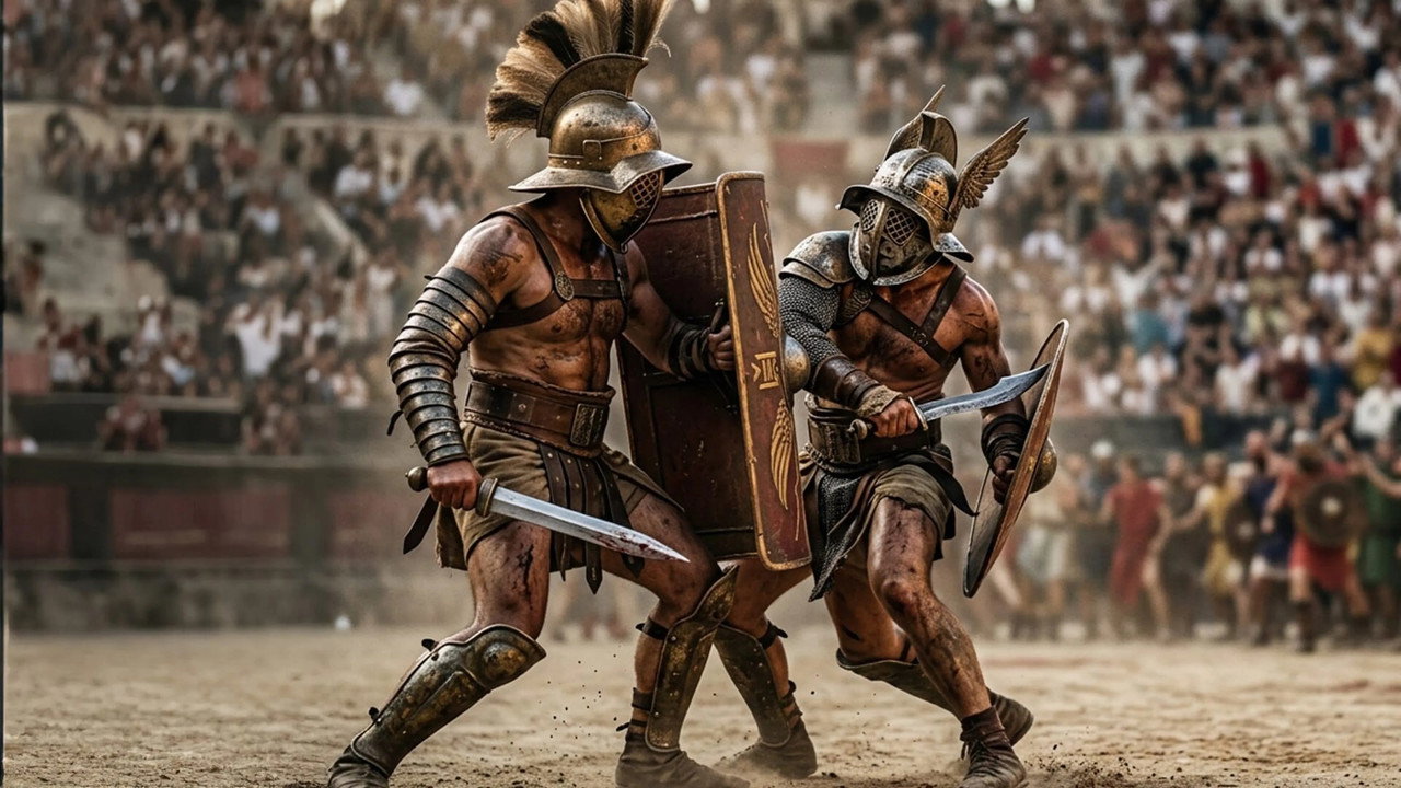 Au coeur de l'arène : la vérité sur les jeux romains