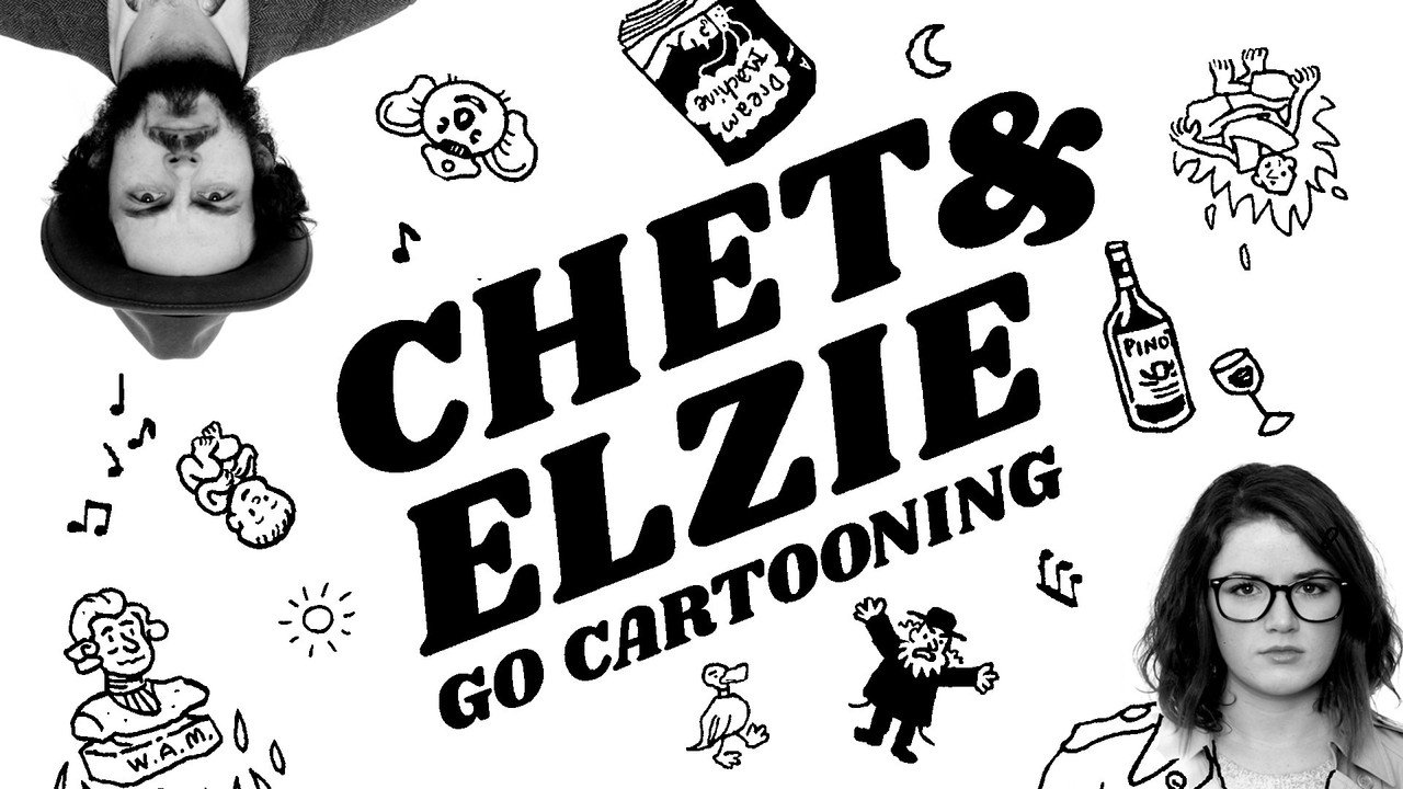 Chet and Elzie Go Cartooning