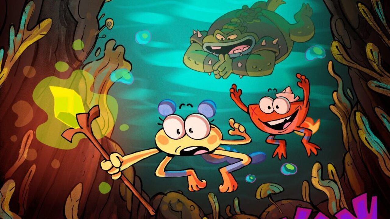 A Super Epic Tadpole Journey to the Surface of Croak Creek