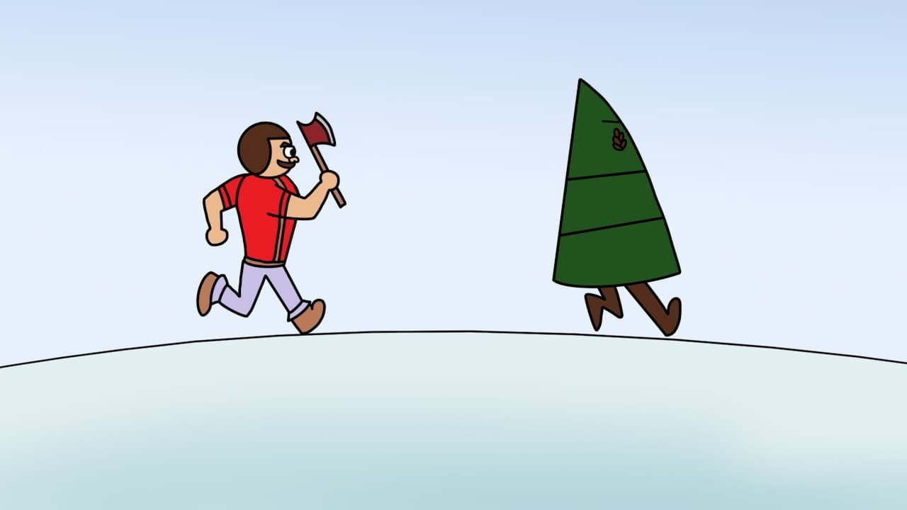 Stop That Pine Tree!