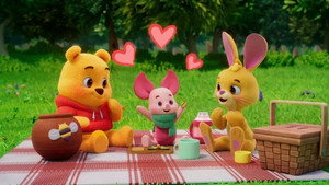 Piglet, Rabbit and the Picnic