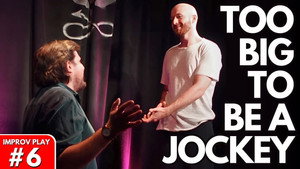 Too Big To Be A Jockey