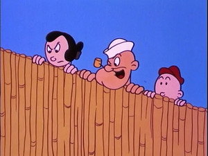 Popeye et sa piscine