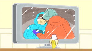 Bananya et la télé-nya