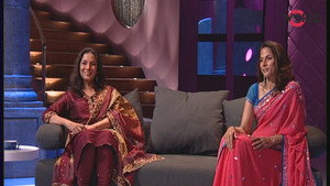 Shabana Azmi and Shobhaa De