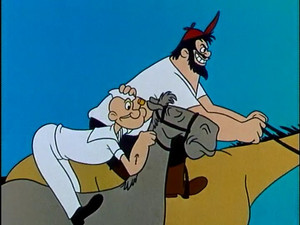 Quand Popeye joue les Jockeys