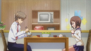 Repas à la maison