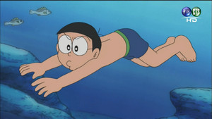 Nobita + Pigeon =?