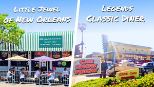 Little Jewel of New Orleans and Legends Classic Diner