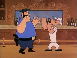 Popeye joue les Cowboys
