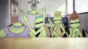 Les Tortues Clodo et Monsieur Man