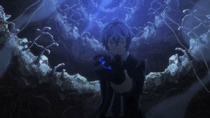 Claire de lune silencieux, ciel d'aube