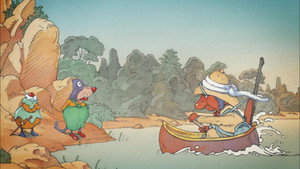 L'ogre, le loup, la petite fille et le gateau