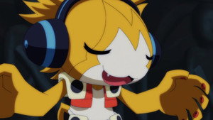 Attaque du géant Cometmon ! Ouvre la porte, Dantemon !