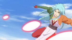 Tenchi arrive