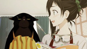 Pâtée 03 : Le chat à tout faire est aux petits soins