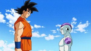 Duel ! Goku VS Freezer ! Voici le résultat de mon entraînement !