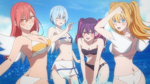 Le Club de manga on the beach