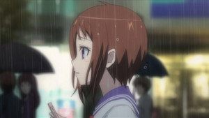 S’abriter de la pluie sans la présidente