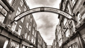 On Carnaby Street during the Swinging '60s