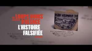 Les loups noirs d'Alsace : l'histoire falsifiée