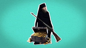Mount Athos - Battle at the Monastery