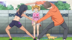 Tu as l'air plutôt raide, Senpai.  / Je vais le faire pour toi, Senpai !