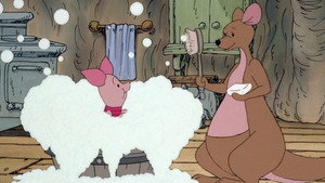 Tigrou est dans le bain