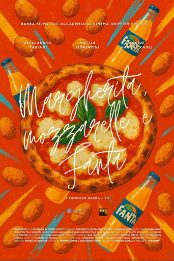 Margherita, mozzarelle and Fanta