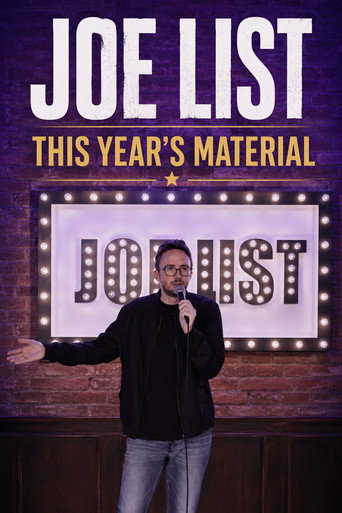 Joe List: This Year's Material