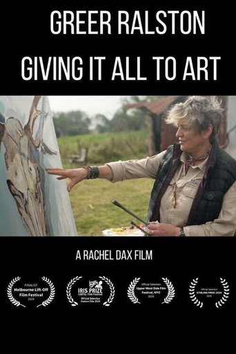 Greer Ralston – Giving It All To Art