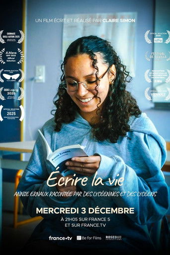 Écrire la vie – Annie Ernaux racontée par des lycéennes et des lycéens