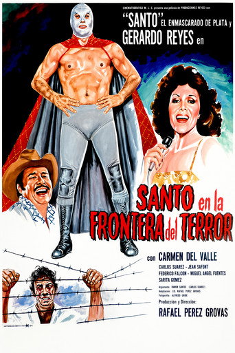 Santo en la frontera del terror