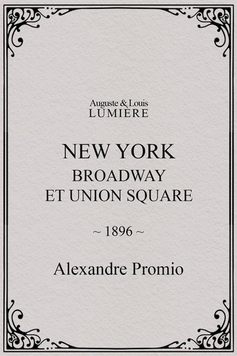 New York, Broadway et Union Square