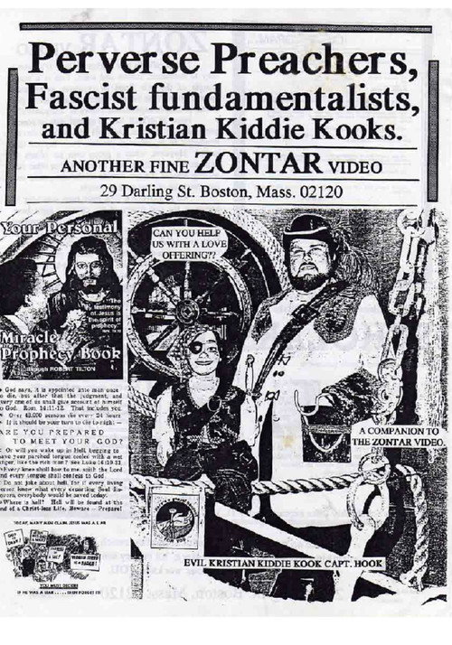 Perverse Preachers, Fascist Fundamentalists, and Kristian Kiddie Kooks