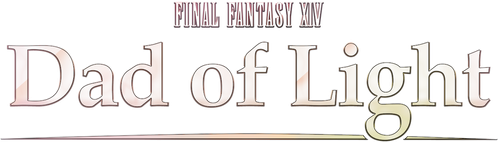 Final Fantasy XIV: Dad of Light logo