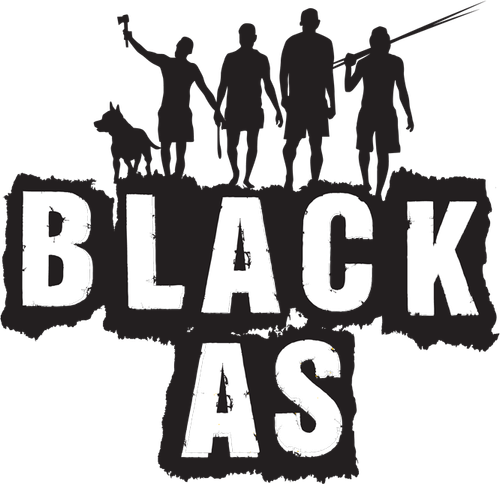 Black As logo