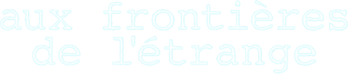 Aux frontières de l'étrange logo
