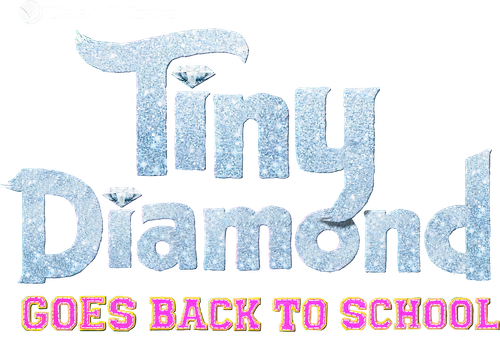 Trolls: Tiny Diamond Goes Back to School logo
