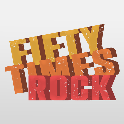 Fifty Times Rock logo