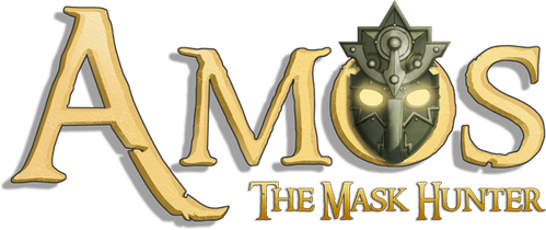 Amos, the Mask Hunter logo