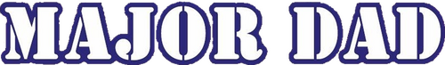 Major Dad logo