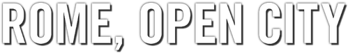 Rome, Open City logo
