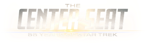 The Center Seat: 55 Years of Star Trek logo