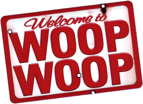Welcome to Woop Woop logo