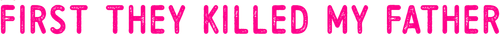 First They Killed My Father logo